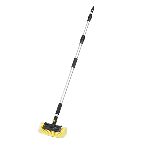 Vaskebørste med teleskopstang