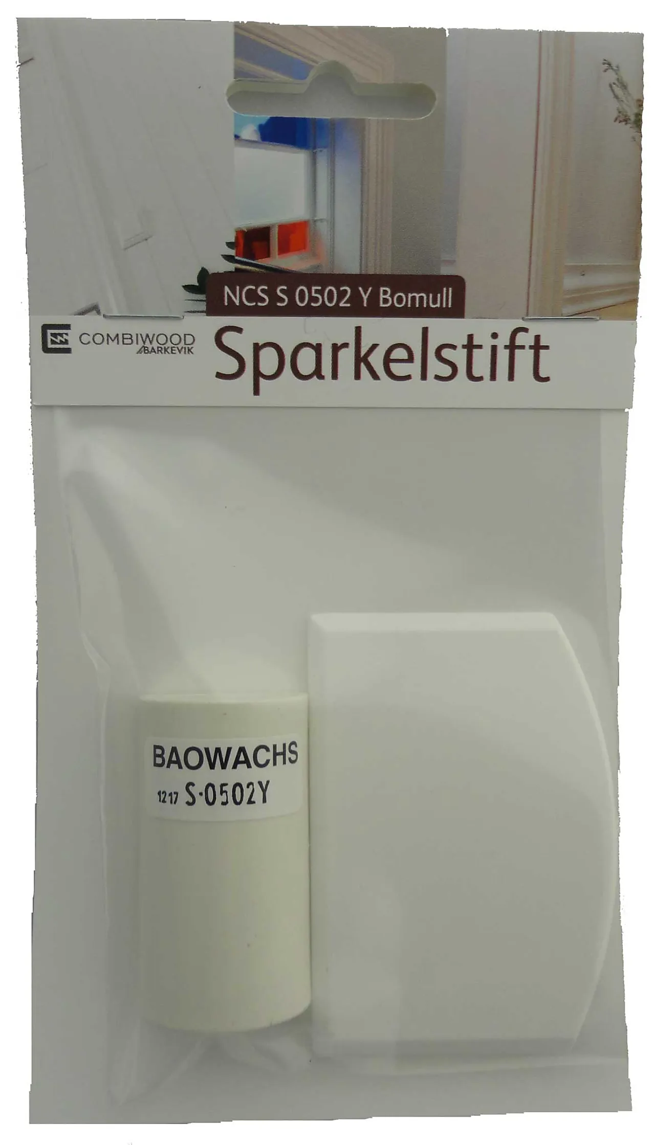 Sparkelstift for småskader hvit bomull Sparkelstift for småskader hvit bomull