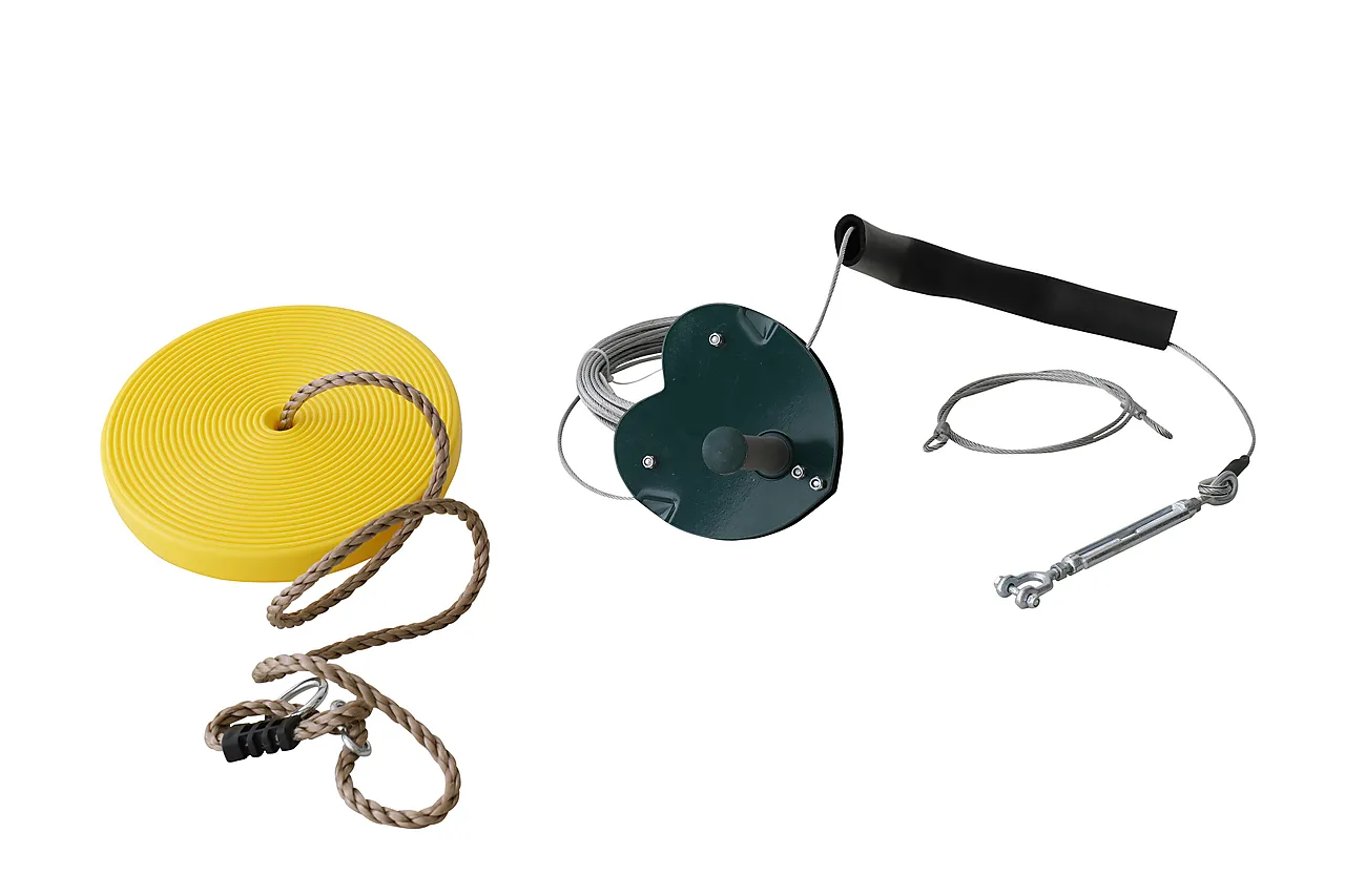 Zipline m/ huske 30 m