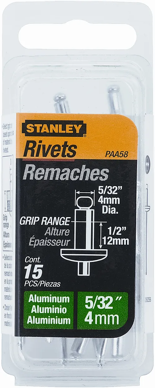 Popnagler aluminium 5/32"x1/2" a15