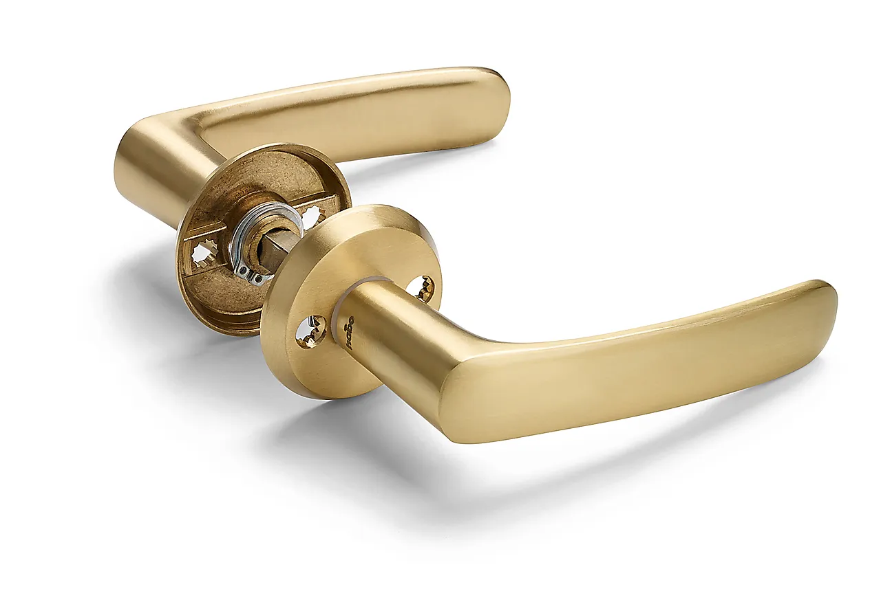 Dørvrider a2560 utvendig matt messing