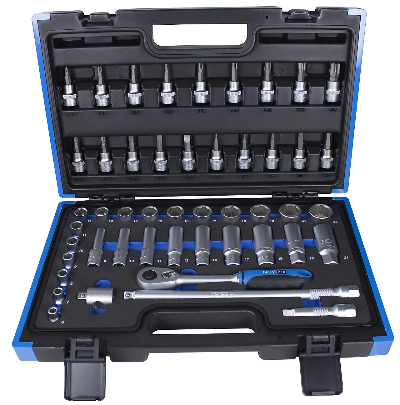 NOVIPro pipesett 3/8" 48 deler NOVIPro pipesett 3/8" 48 deler
