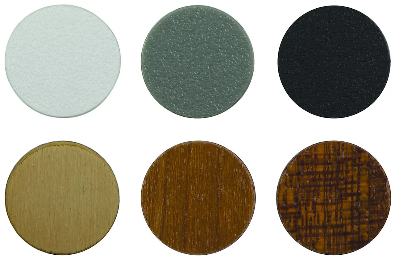 NKT dekknapp hvit ø14 a52 NKT dekknapp hvit ø14 a52