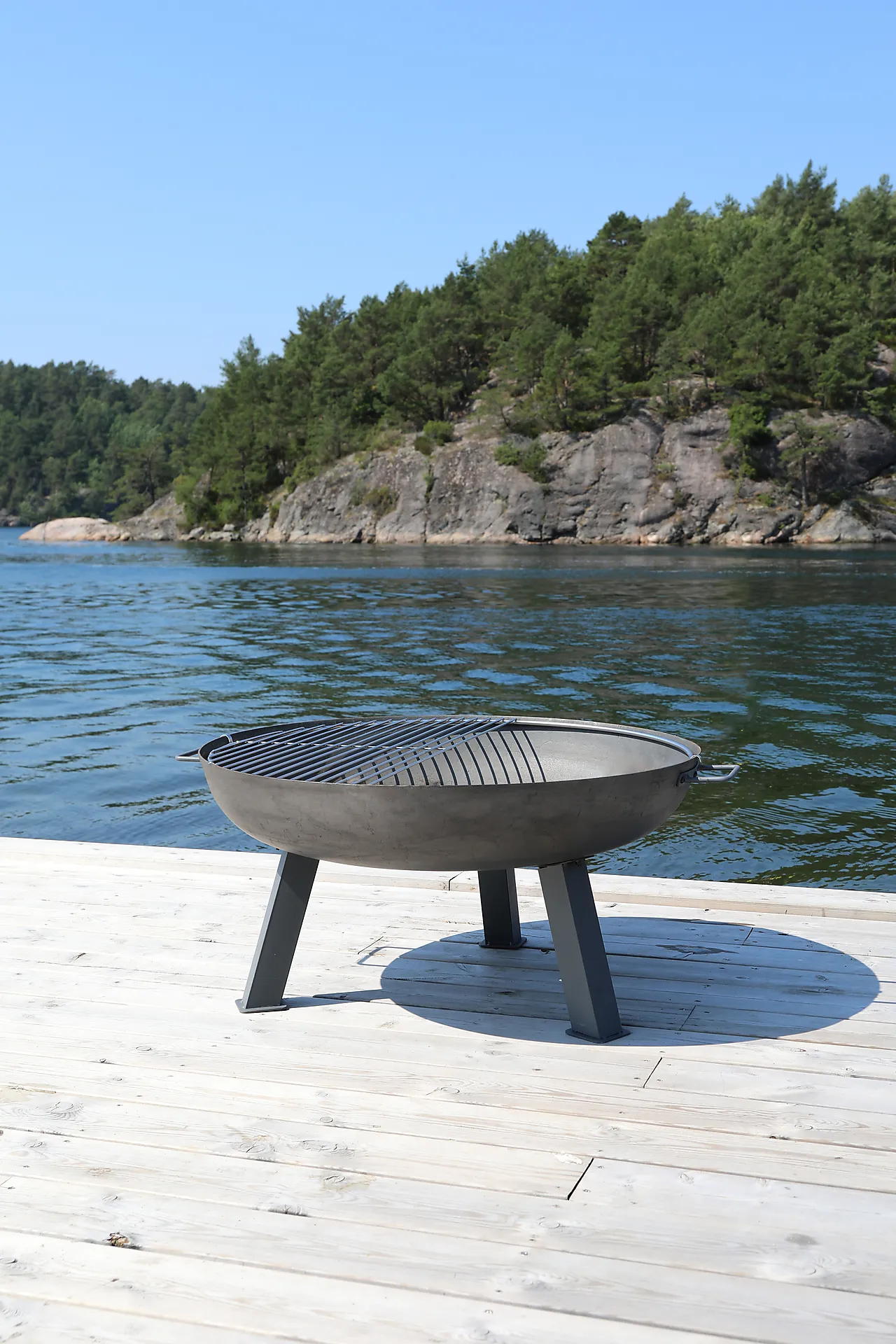 Bålpanne støpejern 55 cm