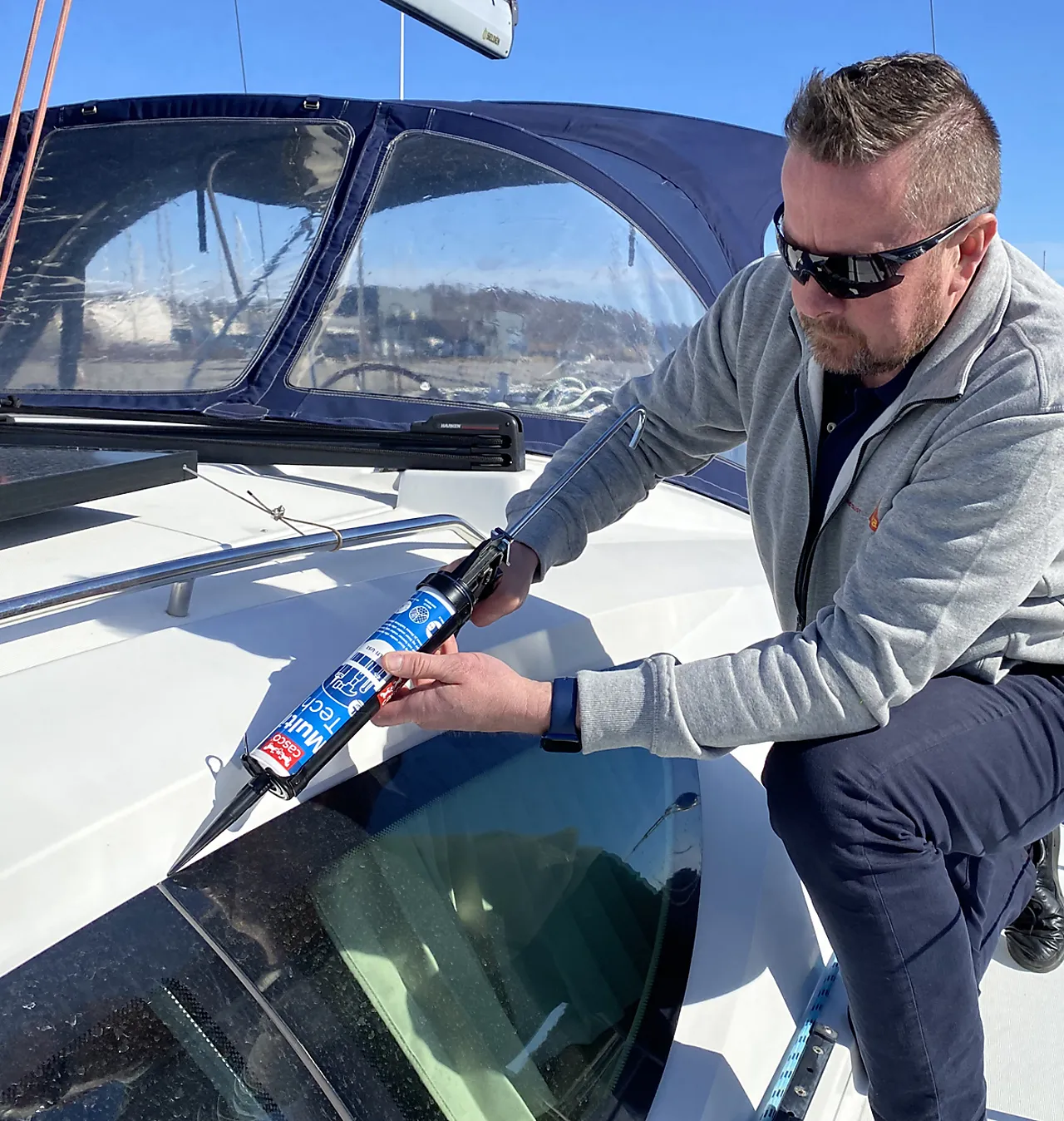 Fugemasse og lim multitech 300 ml hvit null - null - 3 - Miniatyr