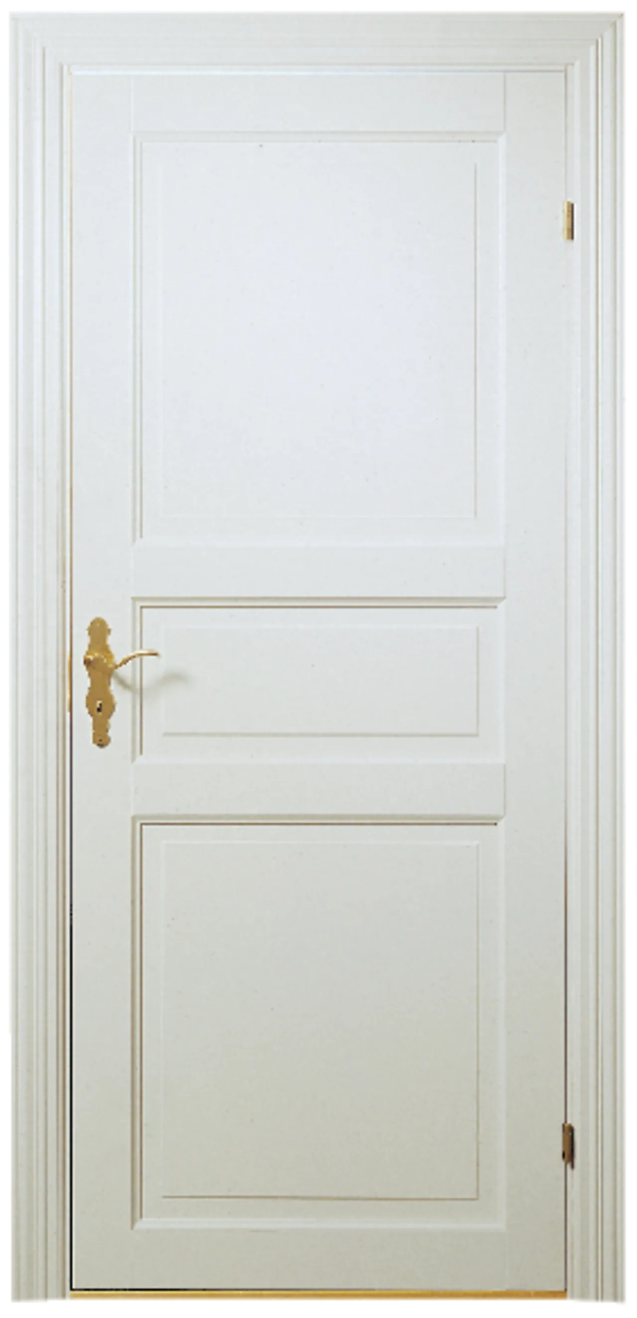 Dør 8x21 pia malt hvit scan dørbl u/karm Dør 8x21 pia malt hvit scan dørbl u/karm