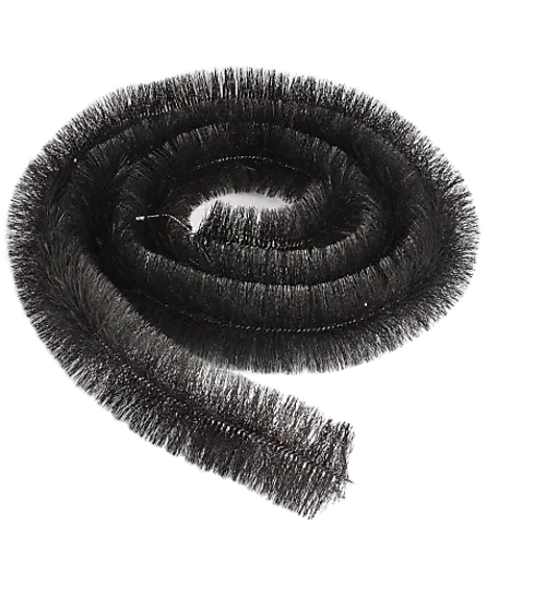 Musebørste svart 4 meter