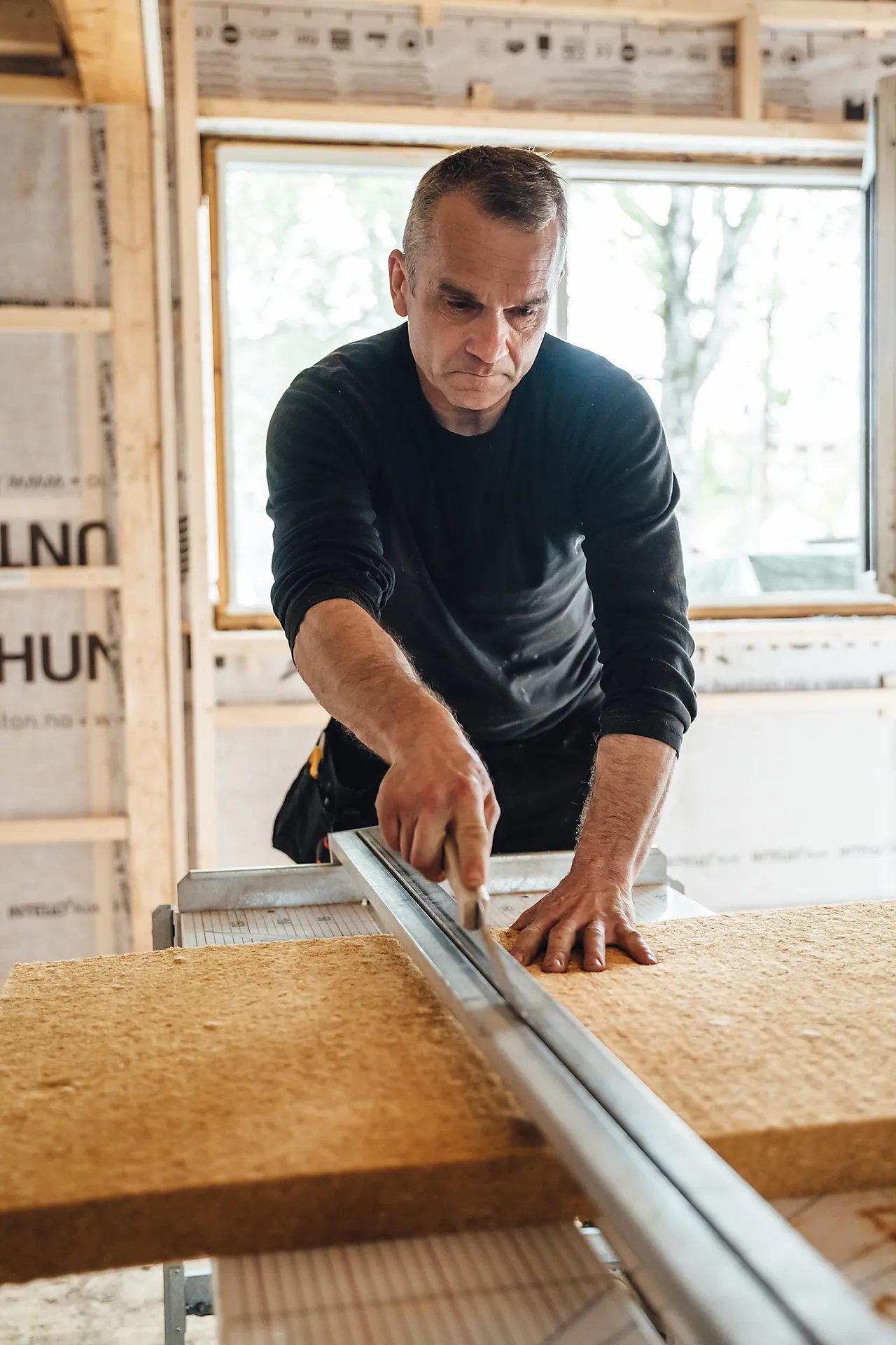 Isolasjon trefiber plate 50x565x1220 mm null - null - 2 - Miniatyr