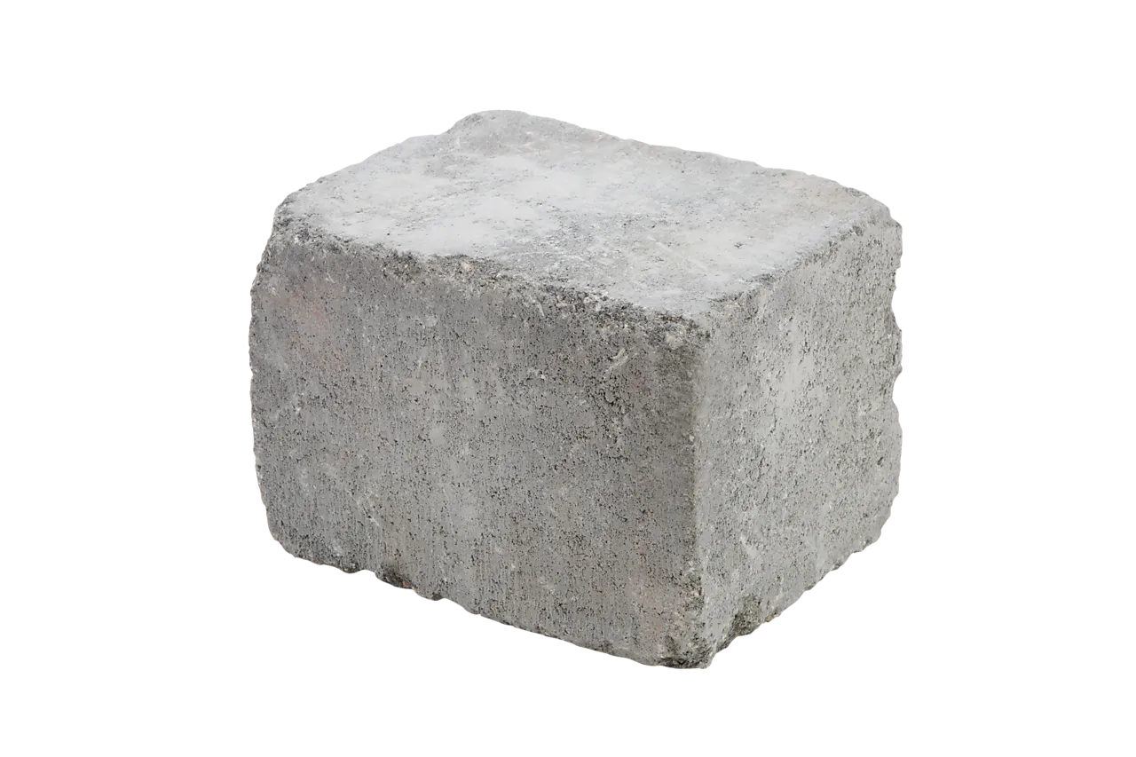 Kantstein Rådhus 1/2 mur gråmix Kantstein Rådhus 1/2 mur gråmix