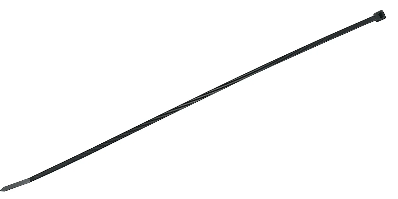 Kabelstrips ubn 4,8x350 mm sort 100 stk null - 4,8x350 mm - 2 - Miniatyr