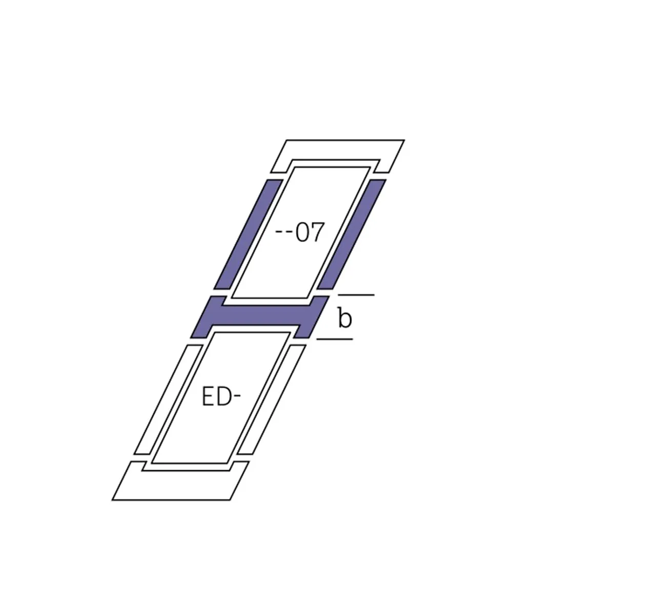Inndekning ekw 114x160 0007e for bølgeformet takmateriale