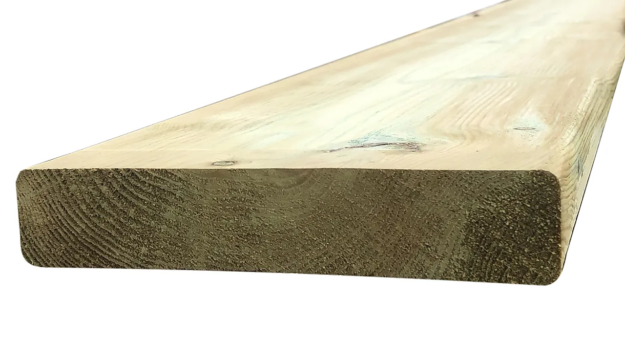 Terrassebord impregnert furu 28x145 mm Terrassebord impregnert furu 28x145 mm