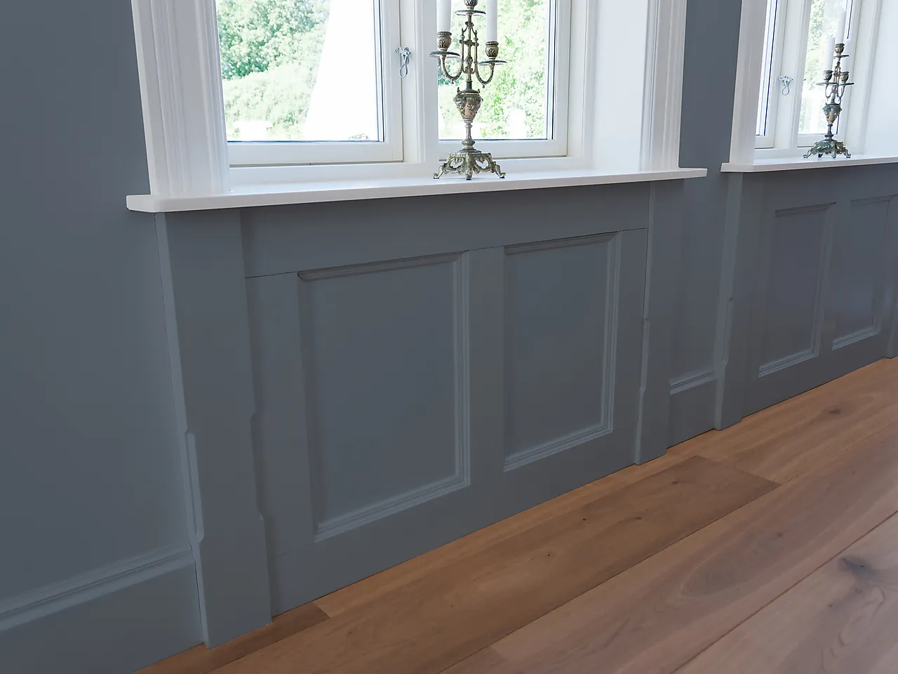 Taklist furu drammenslist hvit bomull S0502-Y 21x45 mm null - null - 2 - Miniatyr