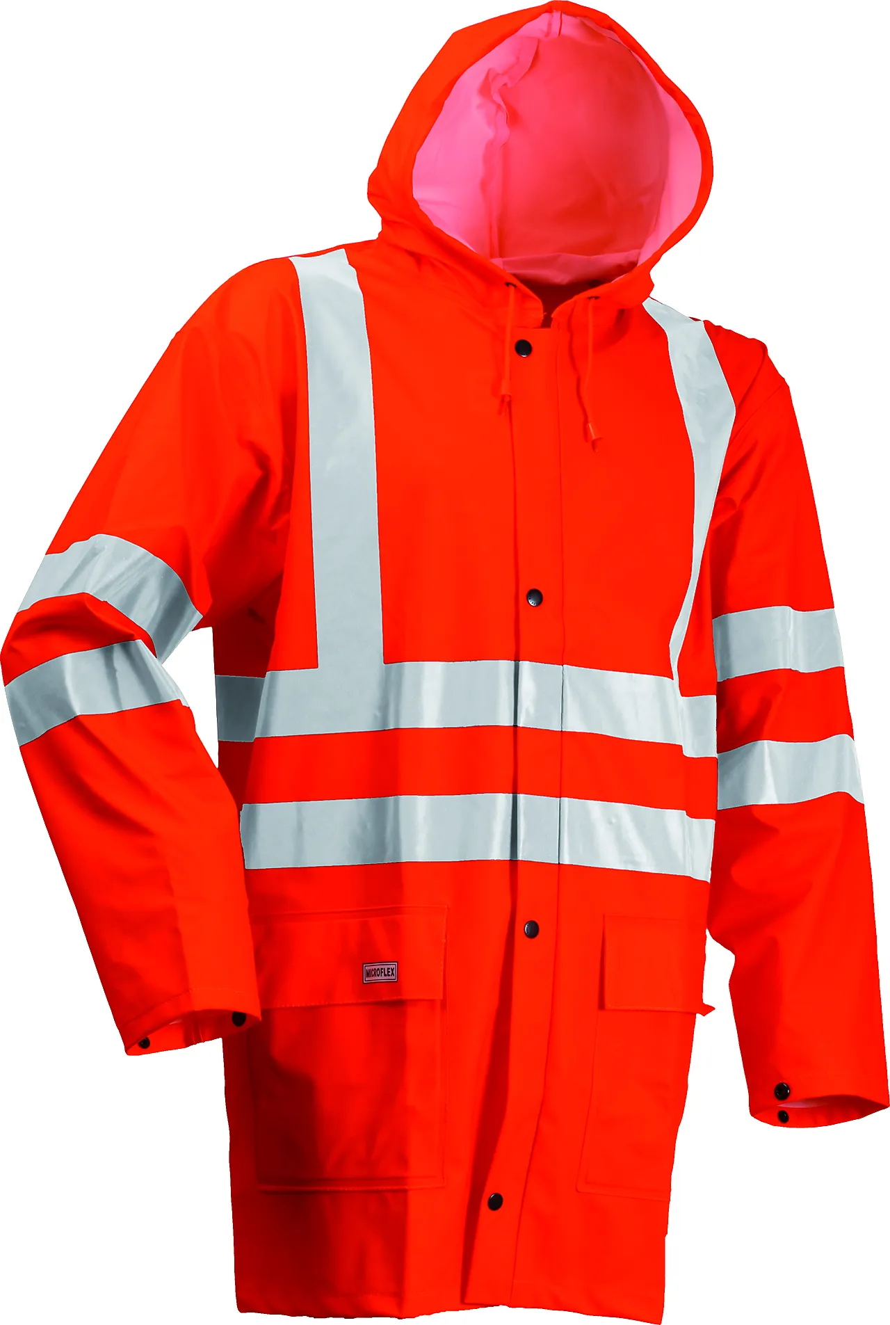Regnjakke orange xxl pol/pu/pvc 350 brandhæmmende vind og vandtæt Regnjakke orange xxl pol/pu/pvc 350 brandhæmmende vind og vandtæt