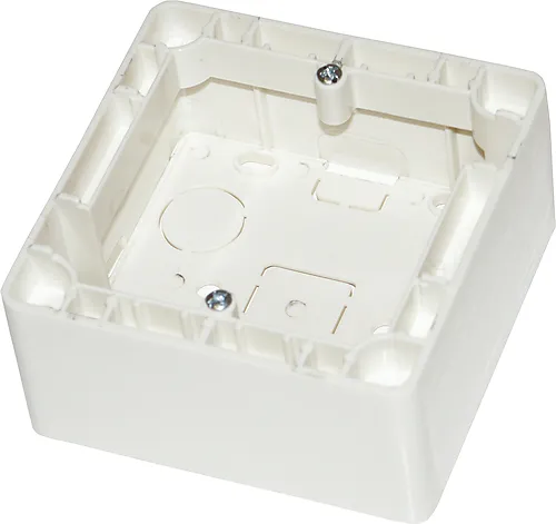 Forhøyningsramme for innfelt hvit 40 mm