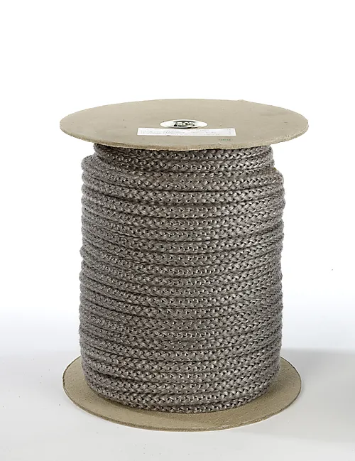 Snor 10mm myk sort 50mtvinnet keramisk snor 1000 gr. C