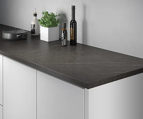 Benkeplate ABS 29x3020x610 mm stone dark