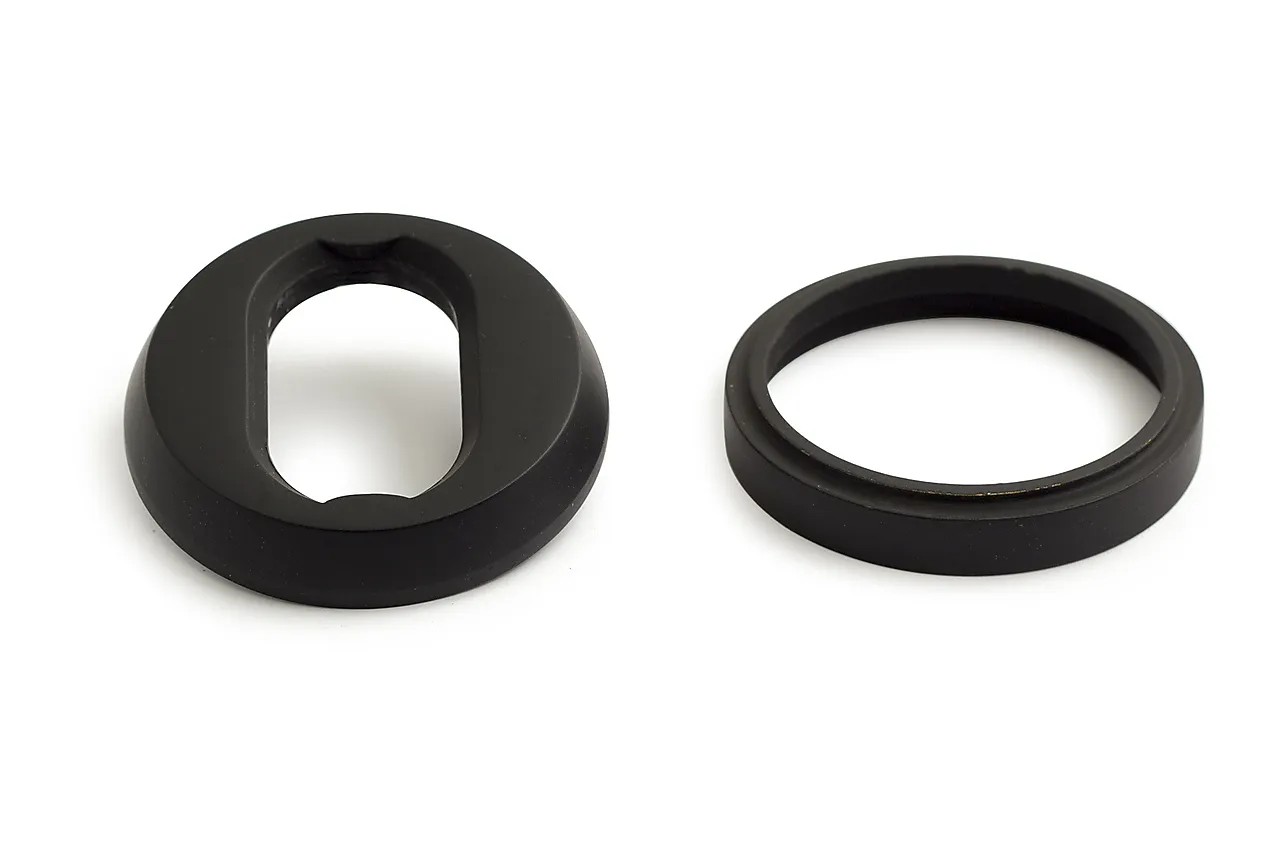 Universal utvendig sylinderskilt svart Universal utvendig sylinderskilt svart