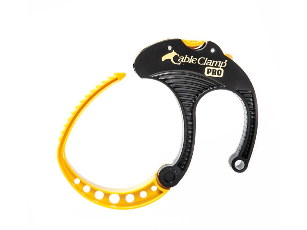 Kabelklemme liten svart/gul Kabelklemme liten svart/gul
