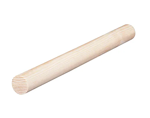 Furu 18 rundstokk 2,4m ubeh