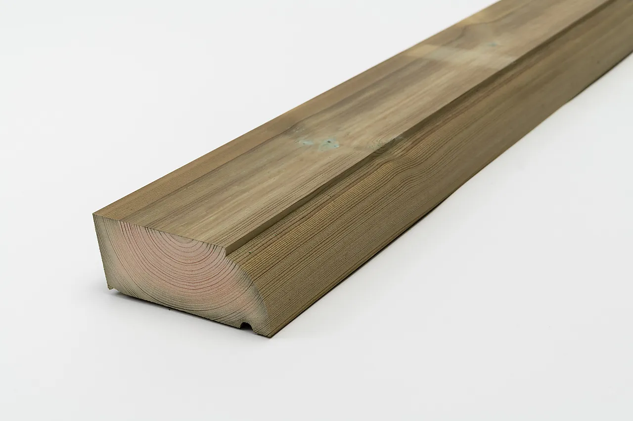 Svillebrett impregnert S12 45x129 mm furu