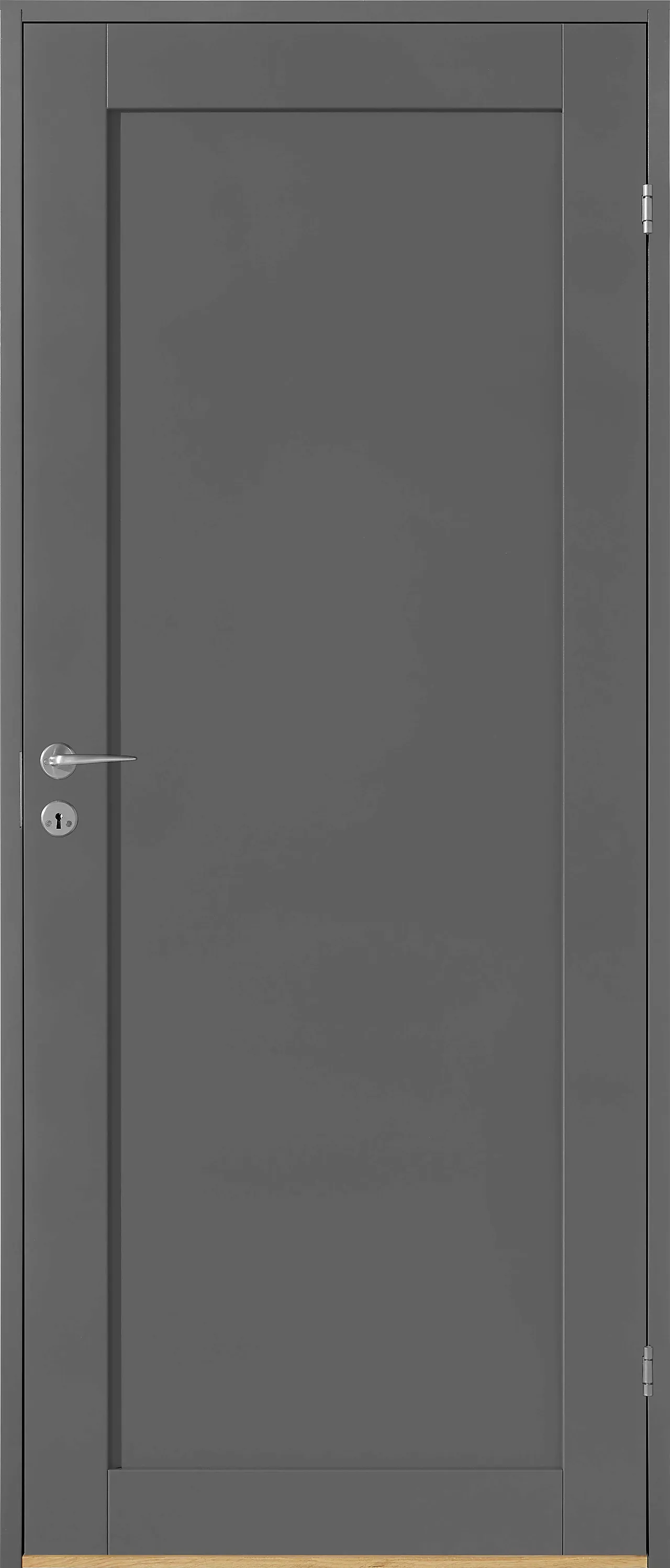 Innerdør ID Line 1 speil grå 90x210 cm