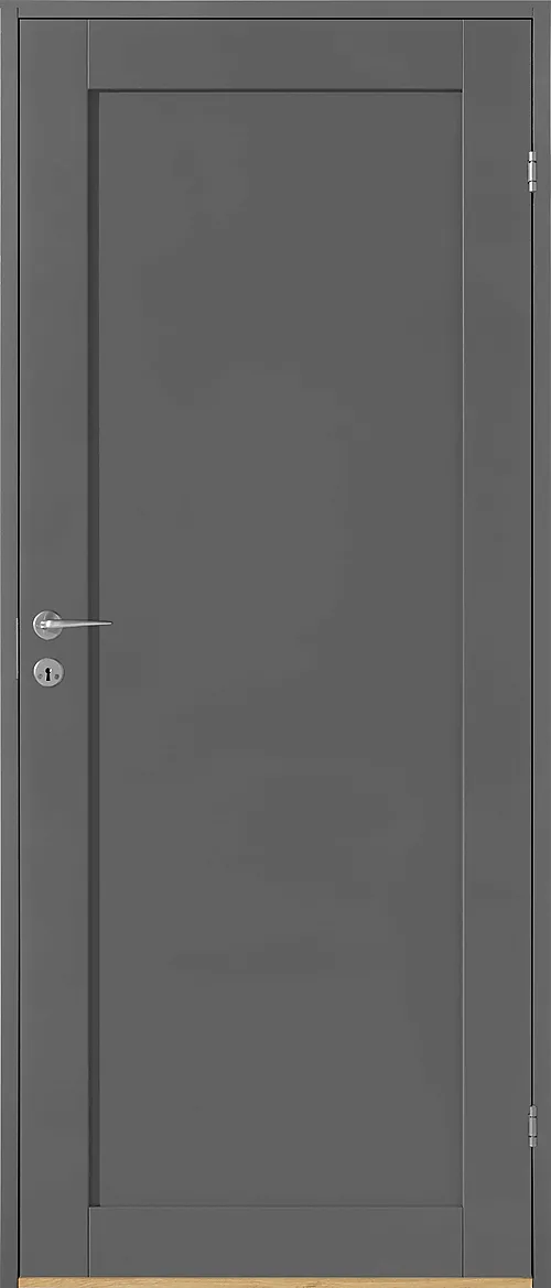 Innerdør ID Line 1 speil grå 90x210 cm