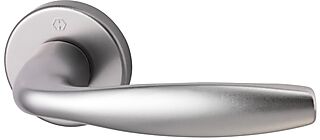 Dørhåndtak inne New york børstet krom 38-42 mm