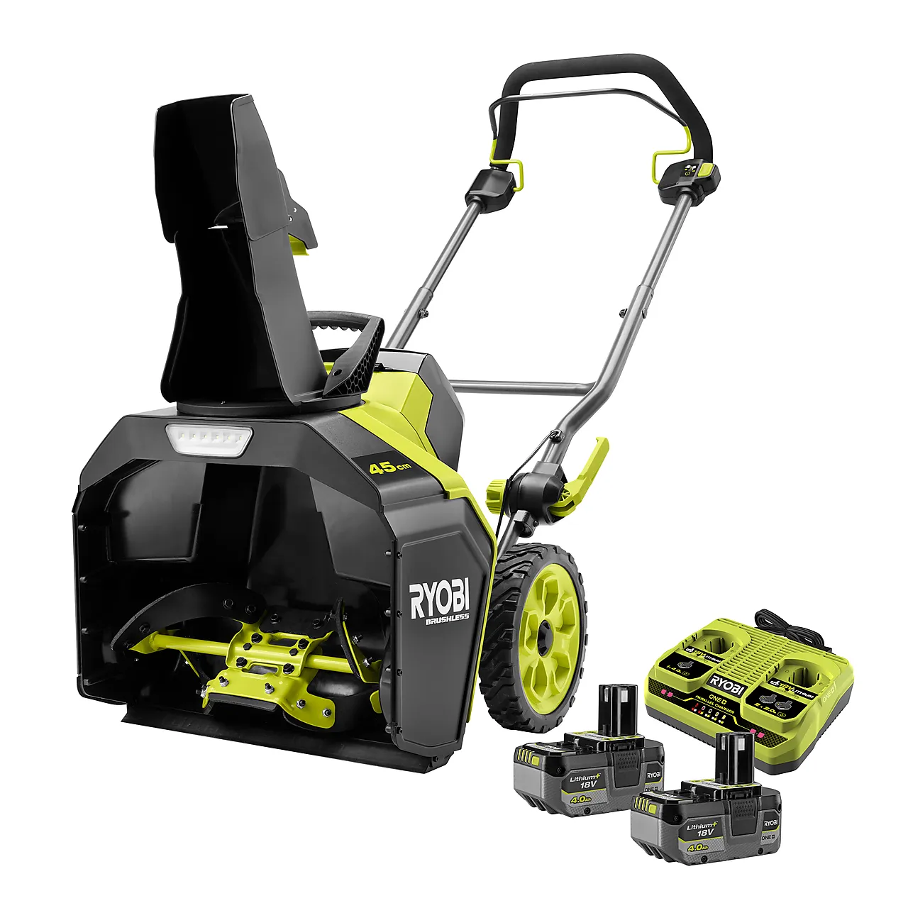 Ryobi snøfreser RY18STX45A-240 batteridrevet Ryobi snøfreser RY18STX45A-240 batteridrevet