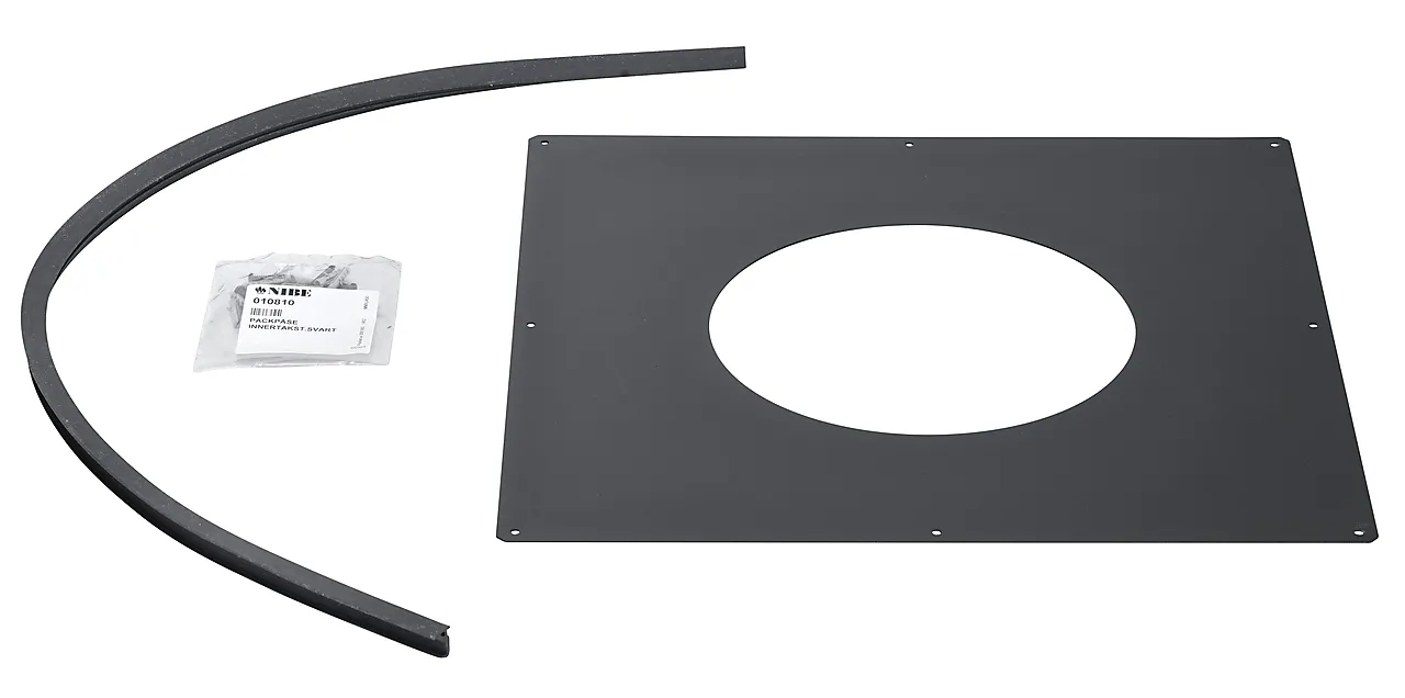 Dekkplate ø280 svart Dekkplate ø280 svart