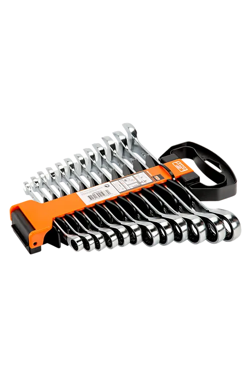Komb.nkl sett 1rm 8-19 mm 12 deler 1rm/sh12