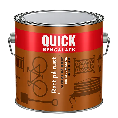 Quick Bengalack Rett på Rust 2,7L C-Base