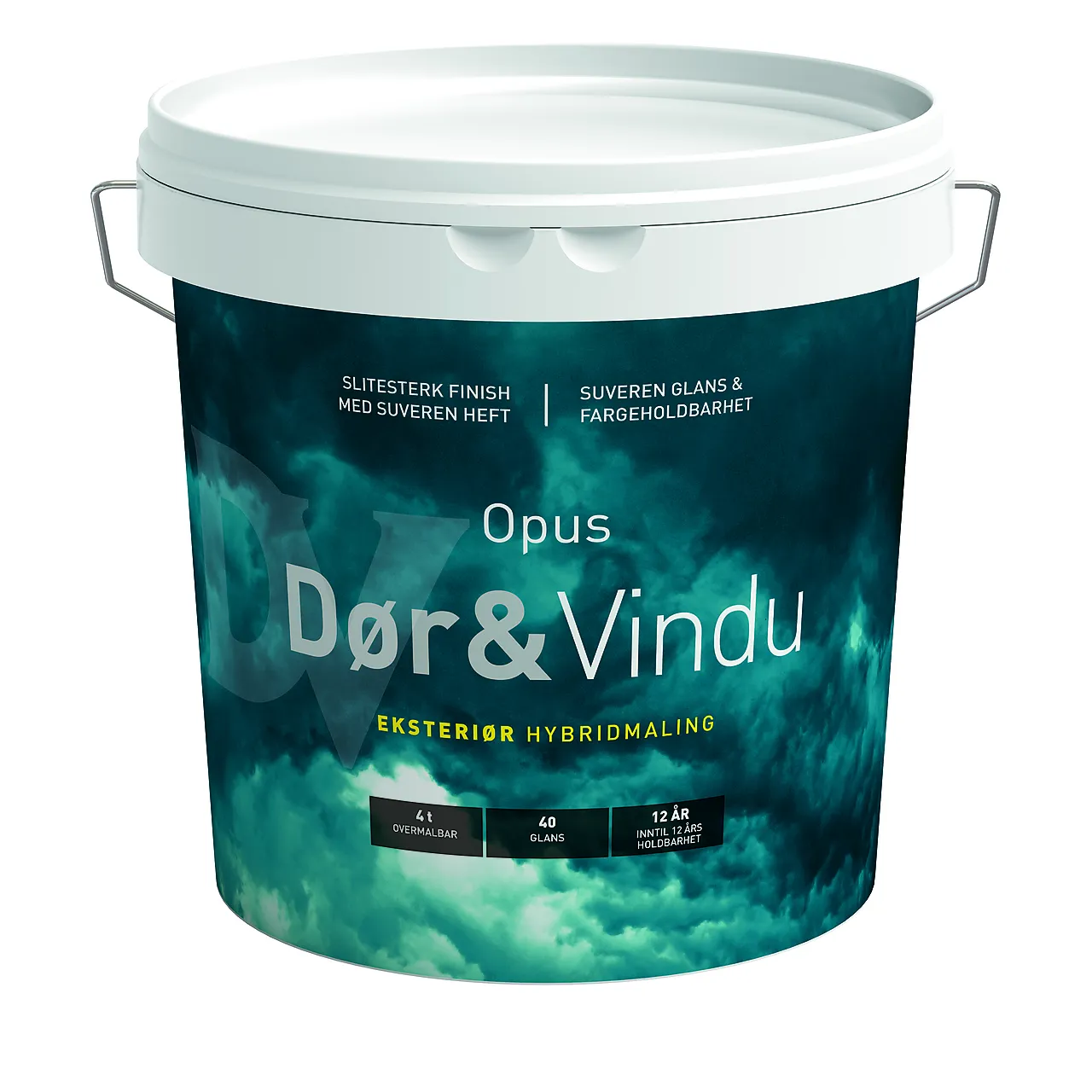 Hybridmaling glansgrad 40 oker 2,7 liter Hybridmaling glansgrad 40 oker 2,7 liter