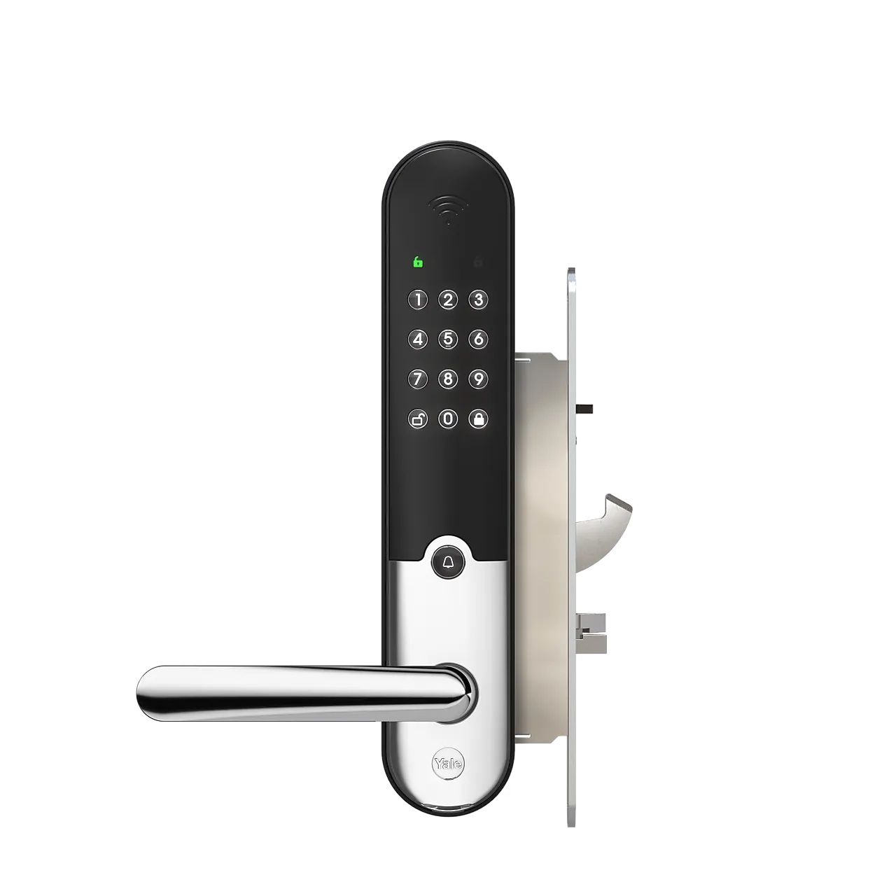 Yale Doorman L3S Smart lås forkrommet