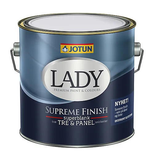 Lady Supreme Finish superblank 80 hvit base 2,7 liter