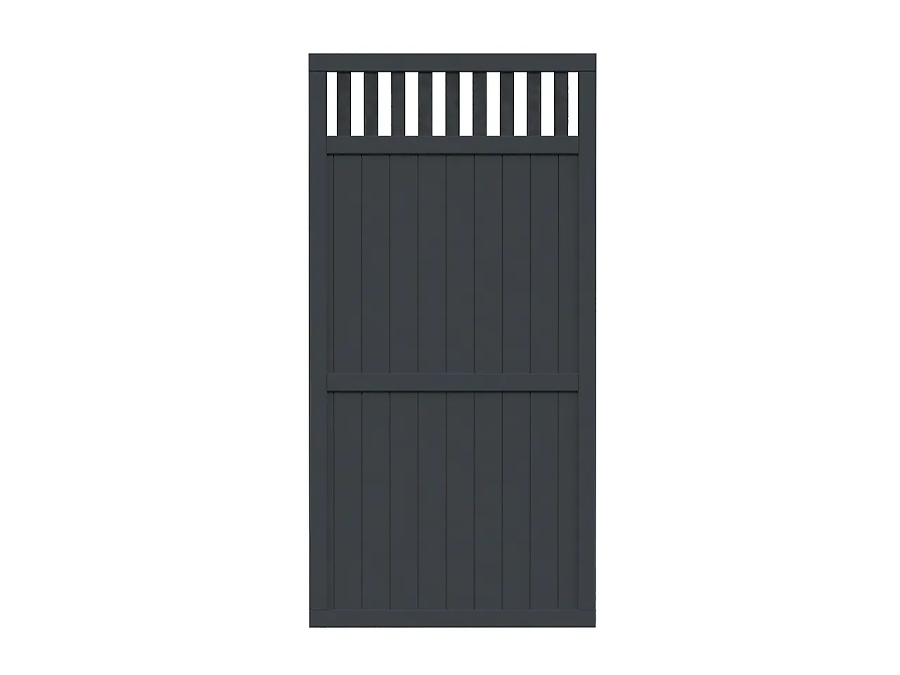 Levegg Elke 90x180 gråmalt. 33x57 mm 12 mm panel null - null - 3 - Miniatyr