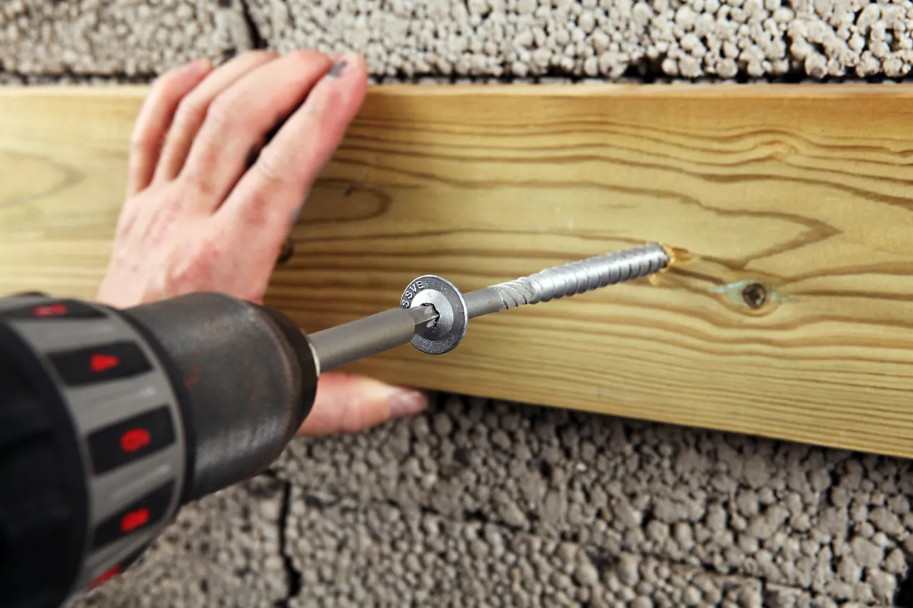 Lettbet.skrue waf 10x210 cs-30lettbetongskrue corrseal null - null - 2 - Miniatyr