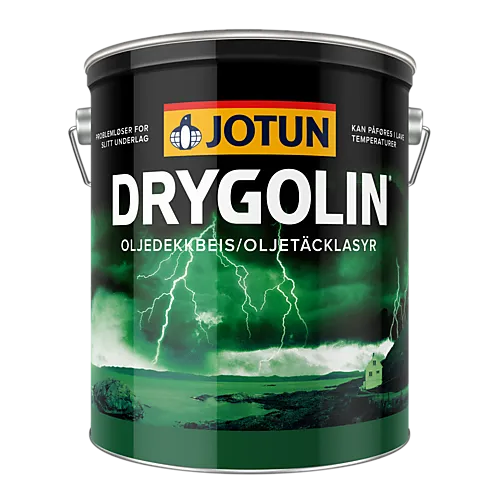 Jotun oljedekkbeis hvit 4,5 liter