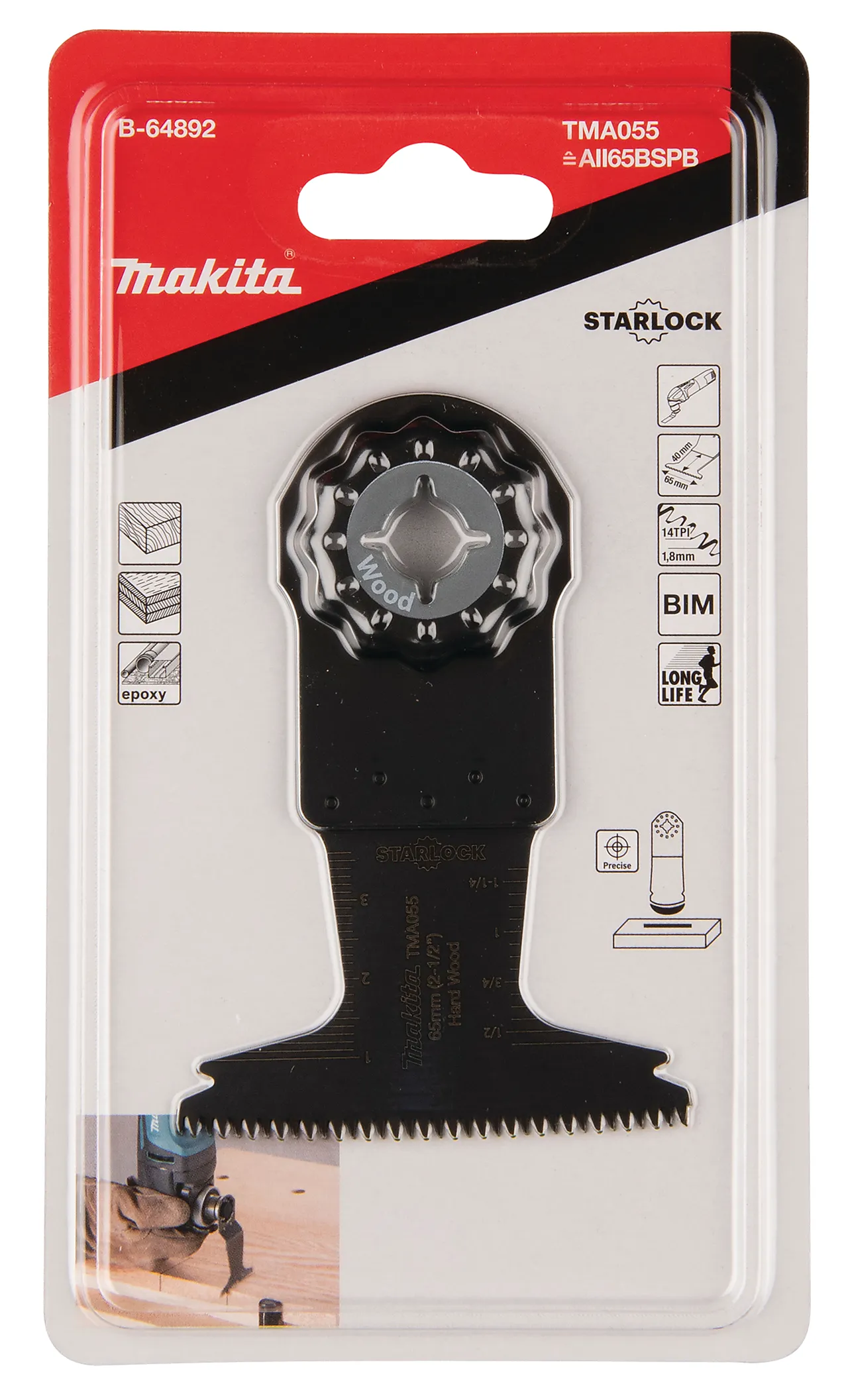 Dykksagblad 65 b-64892 14tpi starlock bim hardt tre stk Dykksagblad 65 b-64892 14tpi starlock bim hardt tre stk