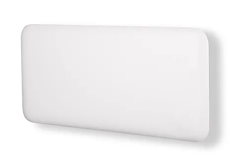Panelovn stål Invisible 1000 watt hvit