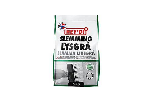 Slemming lysgrå 5 kg
