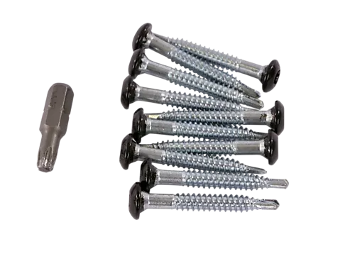 Skruer 5,0x35 mm Sort SS