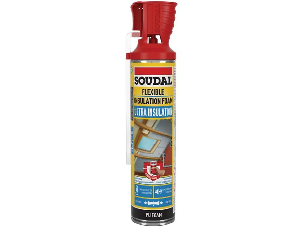 Skum pu genius 600ml flexible insul flexible insulation foam genius Skum pu genius 600ml flexible insul flexible insulation foam genius