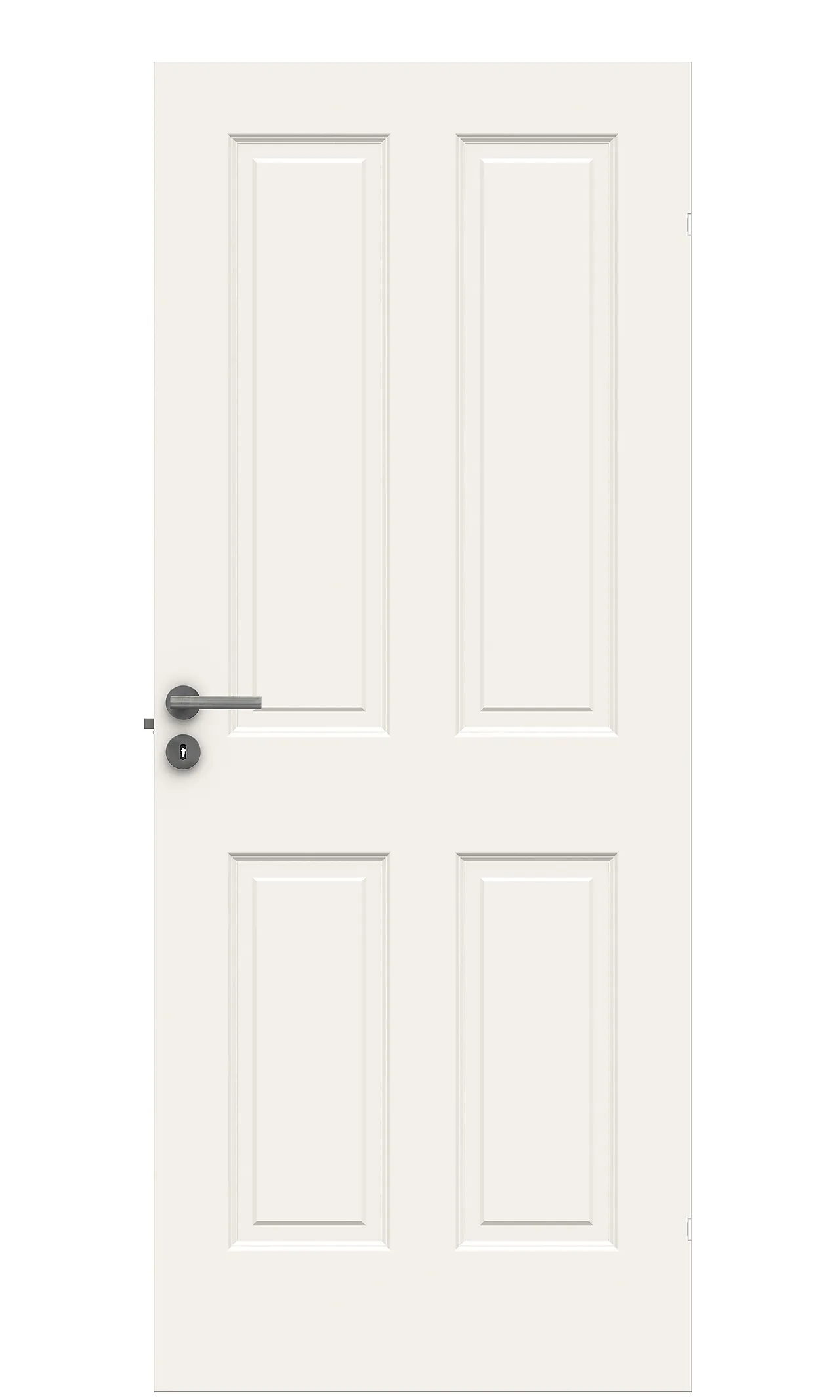 Dørbl style 04 7x20 hvit formpresset dør 4 speil Dørbl style 04 7x20 hvit formpresset dør 4 speil