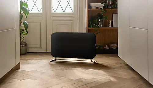 Konvektorovn sort med vifte 2000 watt