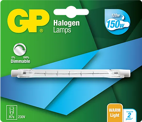 Hallogenpære 100W