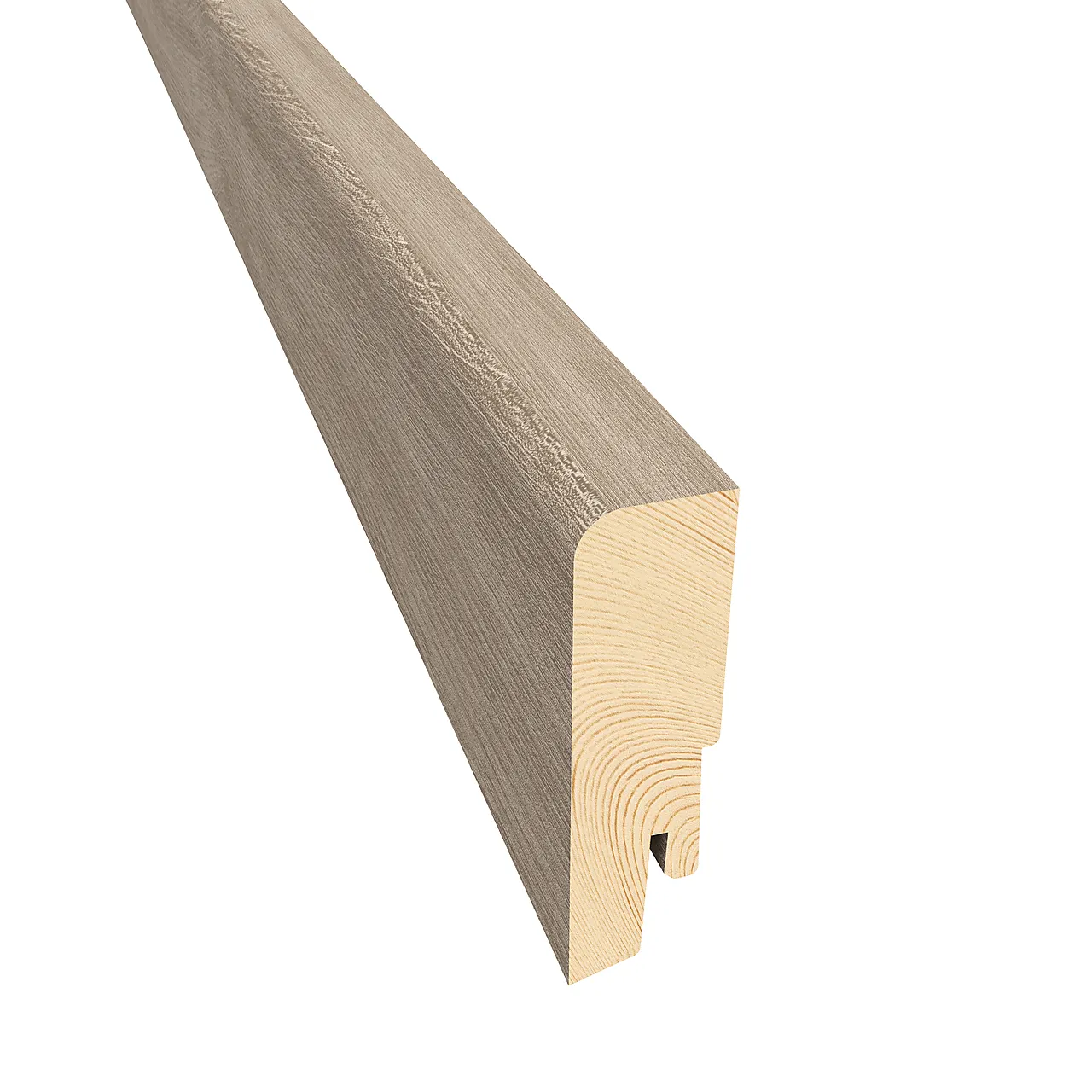 Gulvlist finért 16x60 mm Shore ultramatt null - null - 2 - Miniatyr