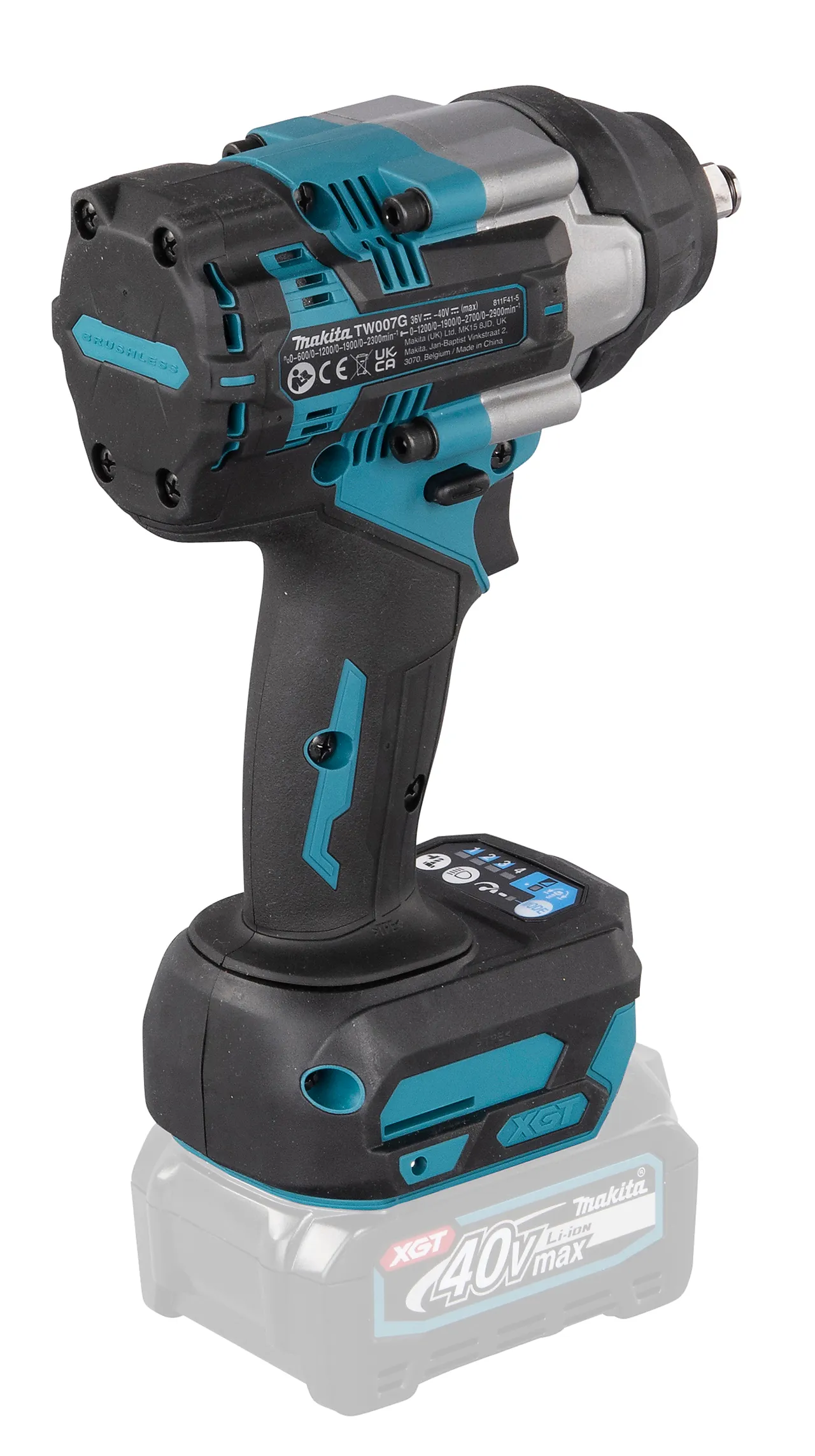 Muttertrekker 40V TW007GZ 1/2" u batteri null - null - 2 - Miniatyr