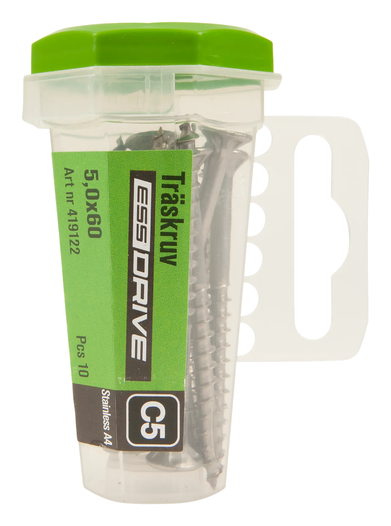 Treskrue essdrive 5x60 A4 10 stk null - null - 2 - Miniatyr