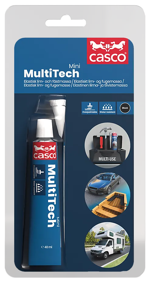 Fug og lim MultiTech mini black 40 ml